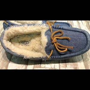 ON HOLD Denim Ugg Australia slip on  size 8